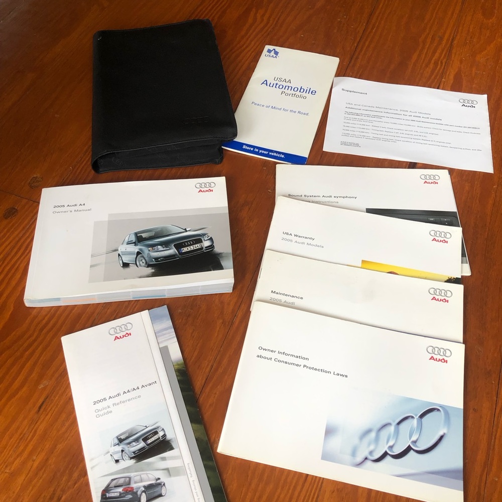 Audi Quattro 2005 car manuals